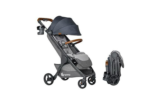 Ergobaby Metro+ Deluxe Compact Baby Stroller, Lightweight Umbrella Stroller folds down