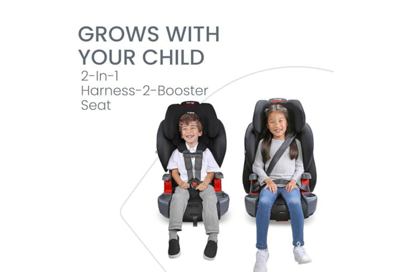 Britax Grow with You ClickTight Harness-2-Booster Car Seat, 2-in-1 High Back Booster