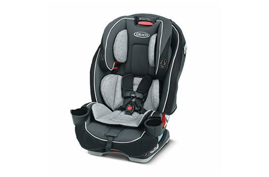 Graco Slimfit 3 in 1 Car Seat -Slim & Comfy Design Saves Space in Your Back Seat, Darcie,