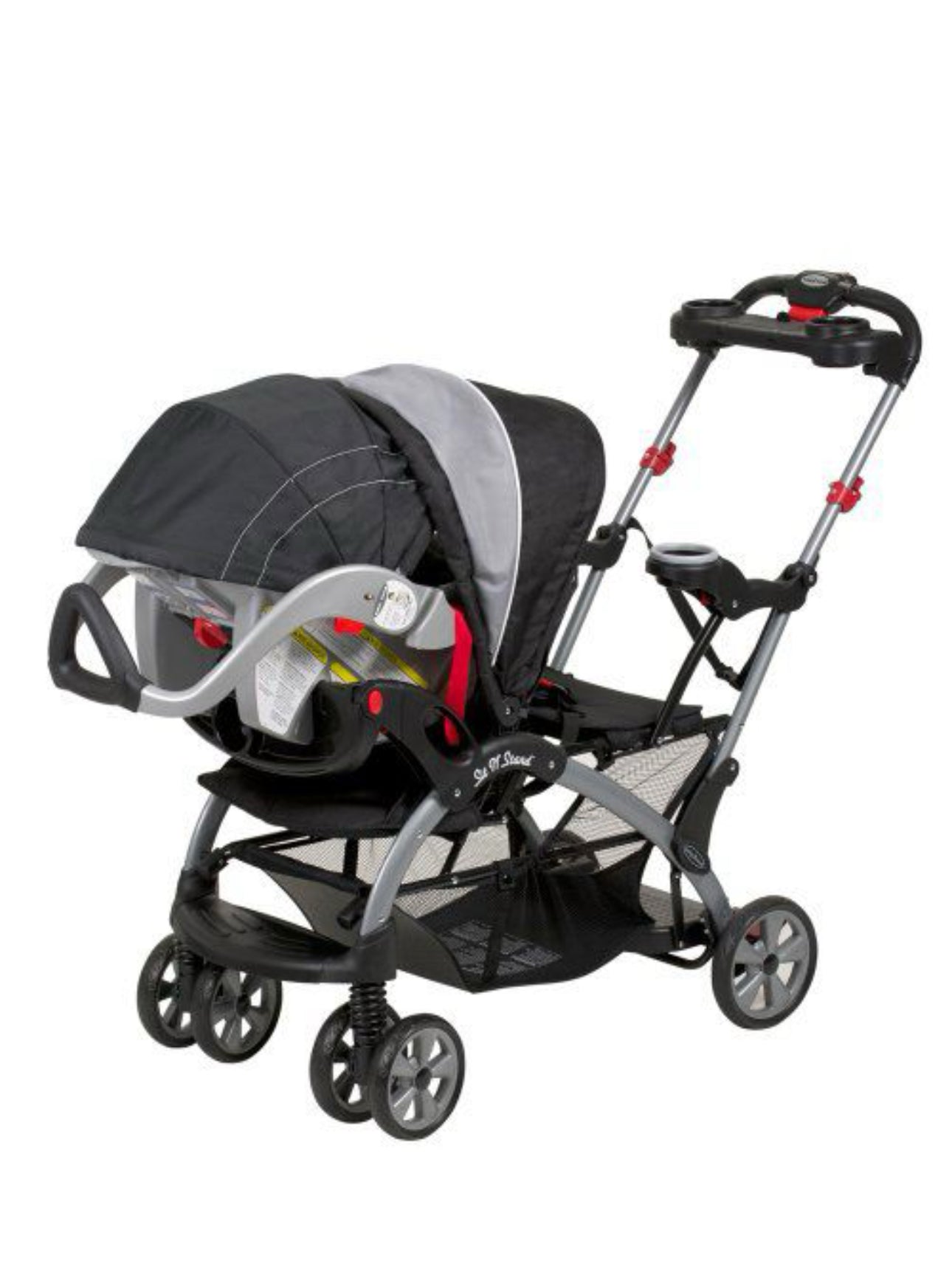 Baby trend sit and stand double 2024 deluxe tandem stroller